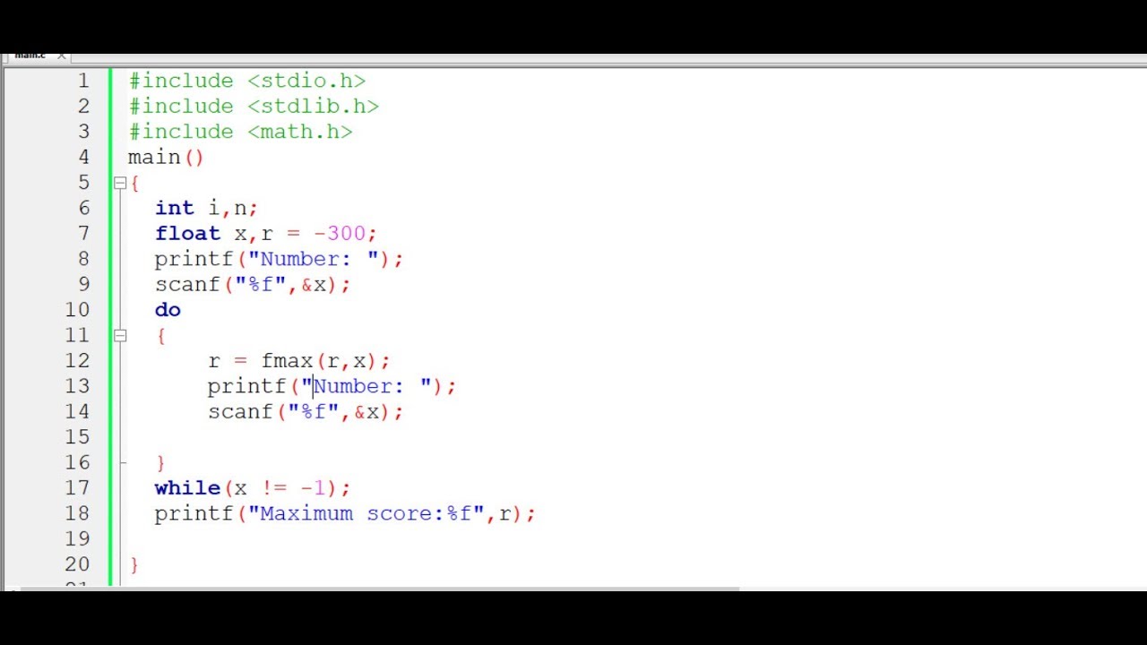 lecture 16 Loop Statement do while