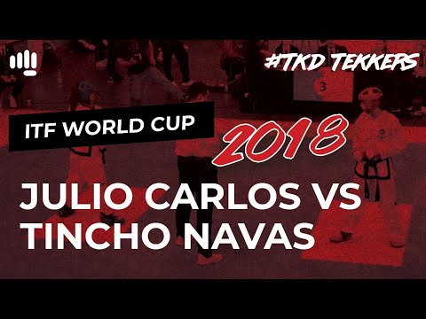 Julio Carlos vs Tincho Navas | ITF Taekwon-Do World Cup 2018