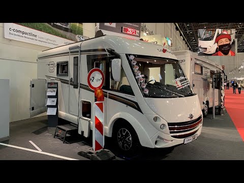 CARTHAGO C-COMPACT LINE I 138 DB SUPER LIGHT WEIGHT RV CAMPER MOTORHOME FIAT WALKAROUND AND INTERIOR