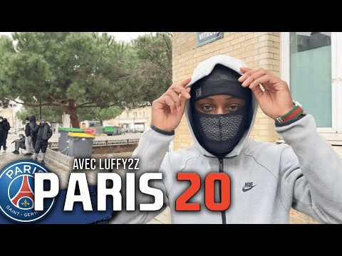 GabMorrison - Visite du quartier Orteaux à Paris 20ème avec Luffy2Z (et Freezer & Virus)