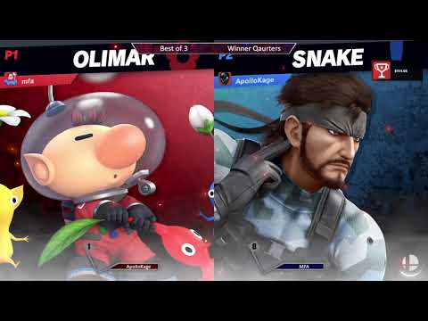 Lagspike 49 - ApolloKage (Snake) vs MFA (Olimar)
