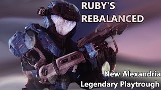 Slow and High   Halo Reach Modded Ruby's Rebalanced Legendary New Alexandria
