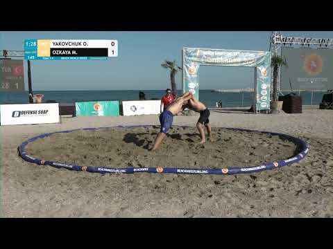 BRONZE Men's BW - 90 kg: O. YAKOVCHUK (UKR) v. M. OZKAYA (TUR)