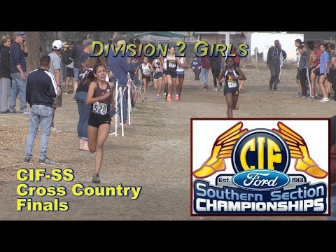 2018 XC - CIF-ss FINALS - 04 (Division 2 Girls)