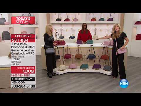 HSN | JOY & IMAN: Fashionably Functional Holiday Event 12.16.2017 - 01 AM