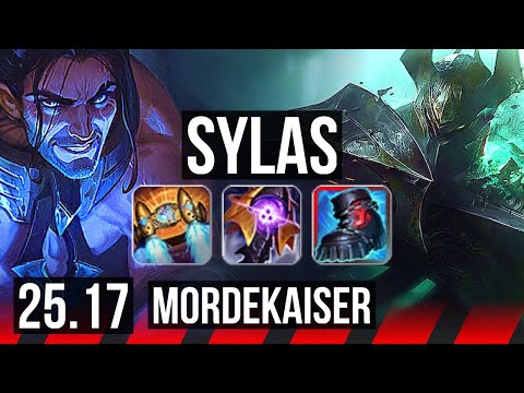 SYLAS vs MORDEKAISER (TOP) | 65k DMG, 17/5/15 | EUW Master | 25.17