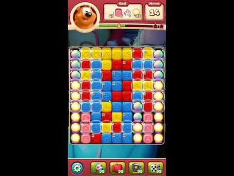 Toon Blast Level 8072 - NO BOOSTERS 🐻🐺🐱 | SKILLGAMING ✔️