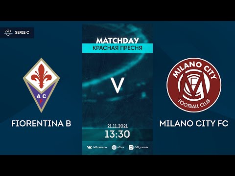 AFL21. Italy. Serie C. Day 15. Fiorentina B - Milano City FC