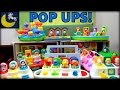 LOTS Of POP UP TOYS Thomas Friends Sesame Street Singing Pop Up Pals Yo Gabba Gabba Mickey MORE