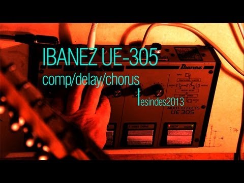 Ibanez UE-305 1984 - Gold image 8