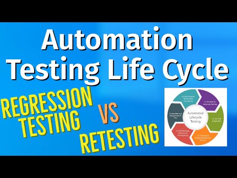 Automation Testing Life Cycle | Challenges of Manual Testing | Regression Testing Vs Retesting