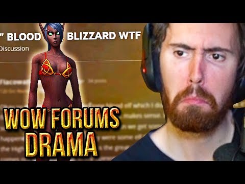 A͏s͏mongold Comments On WoW Forums Drama - NEW Black Blood Elves Models