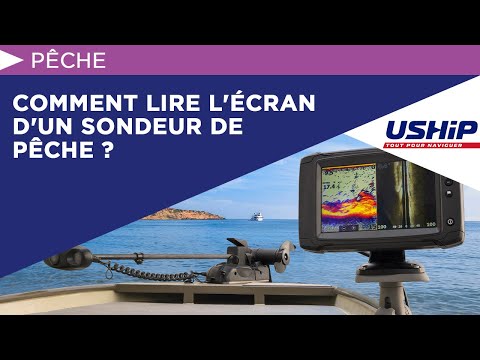 Comment lire l'écran d'un sondeur de pêche ? | USHIP