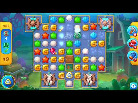 [FISHDOM Walkthrough] Level 7846 Super Hard