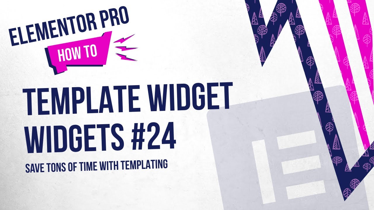 Elementor Pro Widgets #24: Template Widget