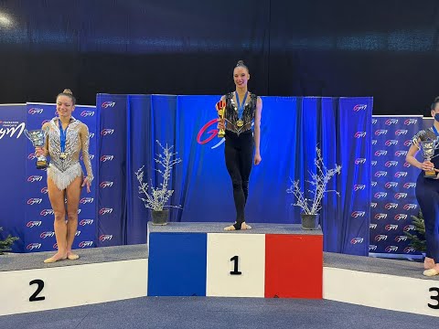 Océane MICHEL CHAMPIONNAT DE FRANCE BOURGOIN JALLIEU 2022  NATIONAL B 18+