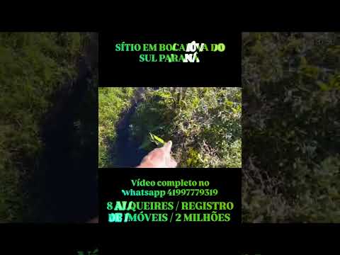 sítio em Bocaiúva do Sul Paraná