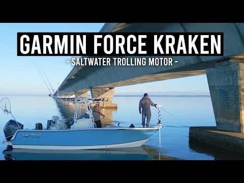 Best Trolling Motor Features for Saltwater Fishing! (Garmin Force Kraken)