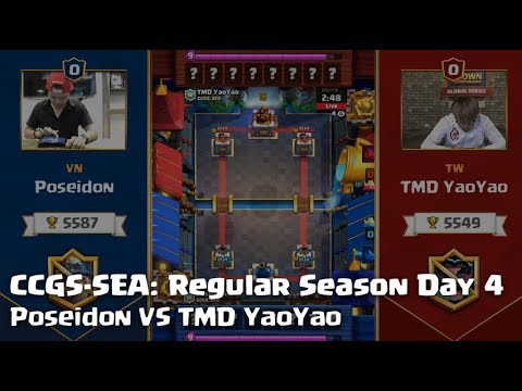 CCGS SEA Regular Season Day 4 - Poseidon VS TMD YaoYao