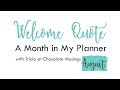 How To Add A Welcome Quote In Your Bullet Journal Different Methods For Creating Quotes