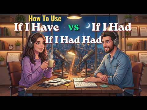 「If I Have」「If I Had」「If I Had Had」の使い方 | 日常英会話 (How to Use "If I Have, If I Had & If I Had Had" in English | Daily English Conversations)