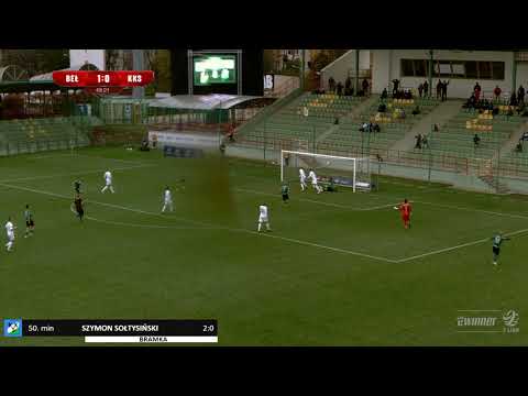Bramki z meczu GKS Bełchatów - KKS Kalisz 2:1 (1:0) [16.10.2021]