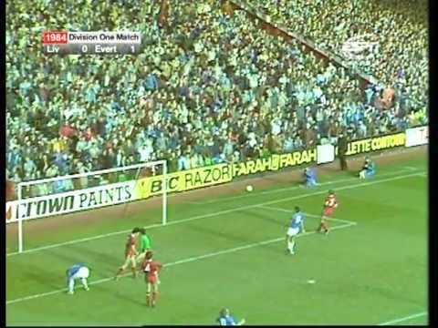 EVERTON 1984-85 SEASON - Liverpool 0 Everton 1 - 20th October 1984