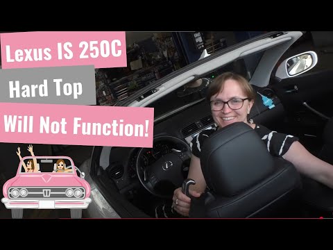 2010 Lexus IS 250C - Hard Top Will Not Retract