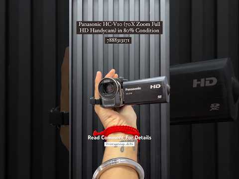 Panasonic Handycam /Vintage Cameras #photography#trending#viral#digitalcamera#vintagecamera#handycam