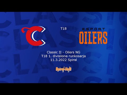 Classic II - Oilers NG T18 1.divisioona runkosarja 11.3.2022