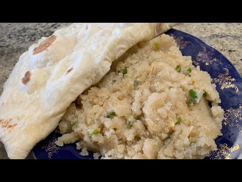 Best Afghani Sooji Halwa Recipe | حلوای سوجی | Bahar's Kitchen
