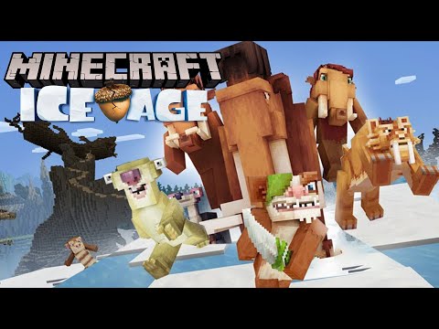 Exploring the SECRETS of ICE AGE in Minecraft