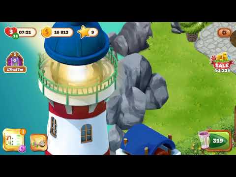 Lost island Blast Adventure 318 level Gameplay Story