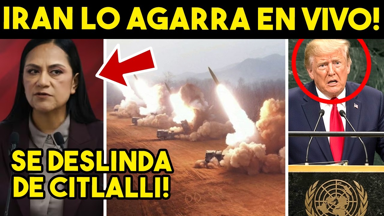 Arde Troya! IRÁN DA GOLPE NUCLEAR, Trump desesperado. Ariadna se deslinda, Citlalli queda sola