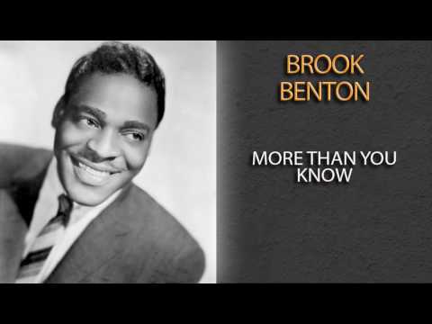 More Than You Know - Brook Benton