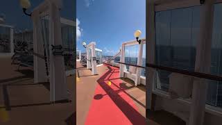 Norwegian Star Jogging Track Tour | Deck 13 Walkthrough