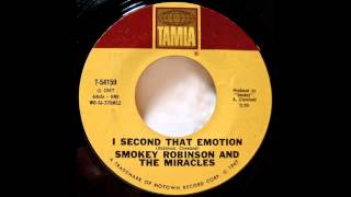 Smokey Robinson & The Miracles - I Second That Emotion