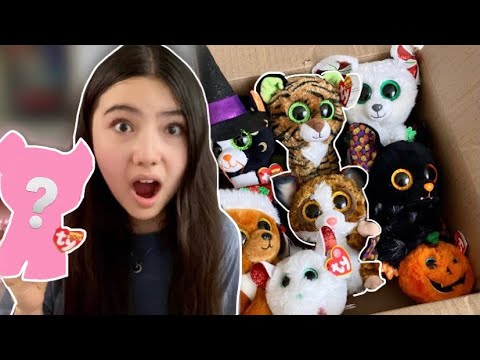 TY SENT ME A BOX OF BEANIE BOOS! (unreleased boo+summer boos)