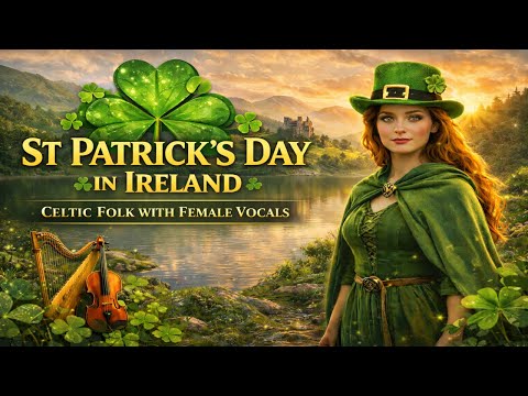 St Patrick’s Day Music in Ireland | Celtic Folk with Gentle Female Vocals