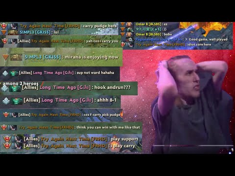 DOTA 2: WELCOME TO SEA SERVER EVEN QUINN GOT TILTED - NORMAL DAY AT SEA SERVER (ARCHON I)