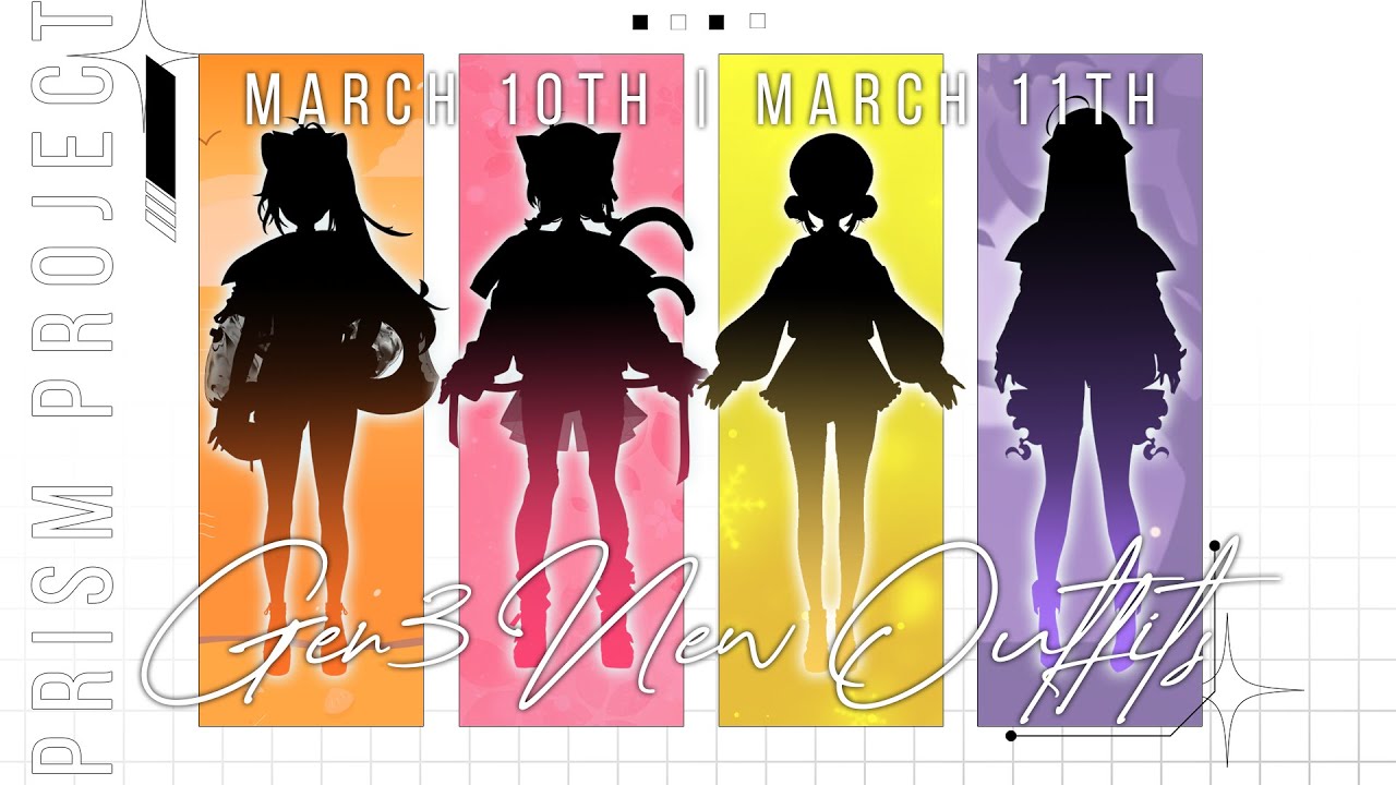 【PRISM Project Gen 3】New Outfit Debut Announcement
