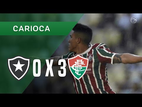 BOTAFOGO 0 X 3 FLUMINENSE - 25/03 - CARIOCA 2018