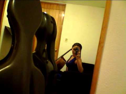 Tina Guo Behind the Scenes - Pre-Dvorak Concerto Backstage in Toluca, Mexico 2011