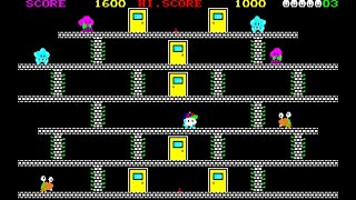 Sharp X1 Game: Door Door (1984 Enix)