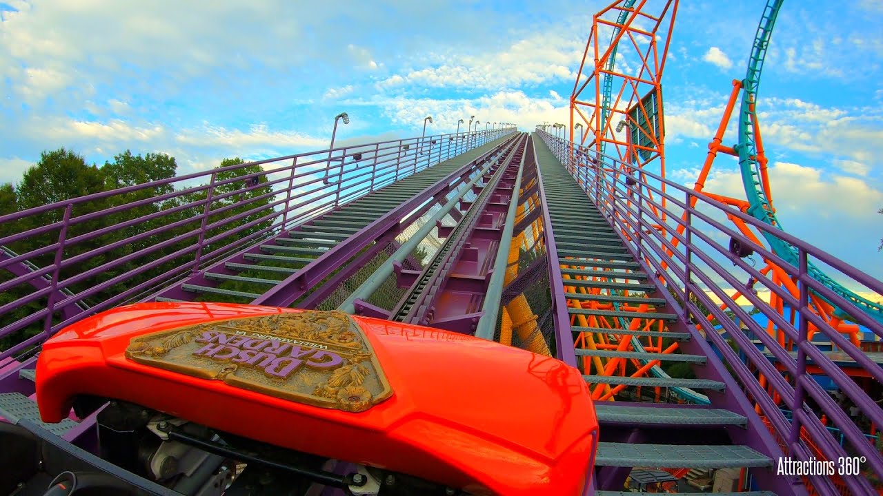 Busch Gardens - Apollo's Chariot HyperCoaster - Inverted Steel Coaster