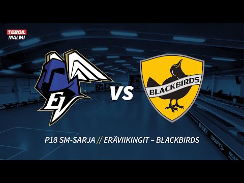 P18 SM // ERÄVIIKINGIT – BLACKBIRDS // 2.10.2021 // MOSAHALLI
