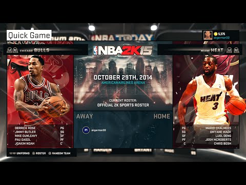 NBA 2K15 - Gameplay | PS4 - Chicago Bulls VS Miami Heat - Full Game (Epic Game!)