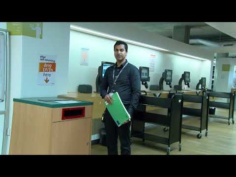 How to return items using the self-service machines