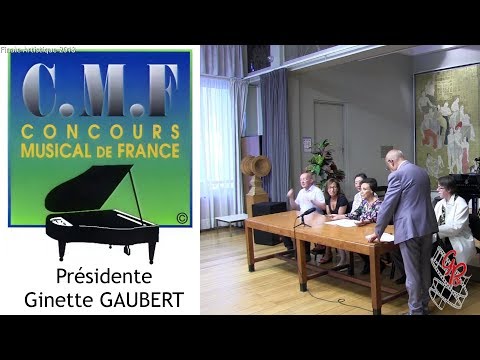 Concours Musical de France 2018 - Finale Artistique