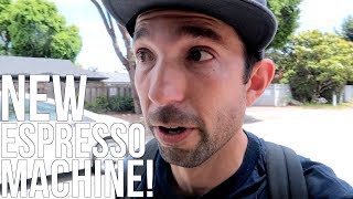 New Espresso Machine! Strada AV ABR Programing, Jared's Birthday, Coffee.